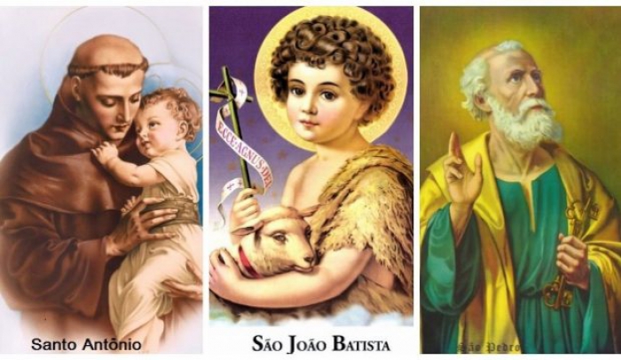 Santo Antônio, São João e São Pedro: os santos juninos - Catedral Nossa ...